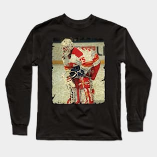 Jeff Reese, 1992 in Calgary Flames (39 GP) Long Sleeve T-Shirt